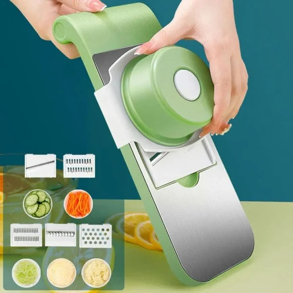 5-in-1 Vegetable Slicer Cutter | Easy & Fast Vegetable Cutting Tool