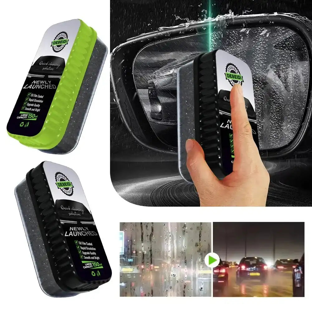 Car Glass Oil Film Remover | Anti-Fog & Polish