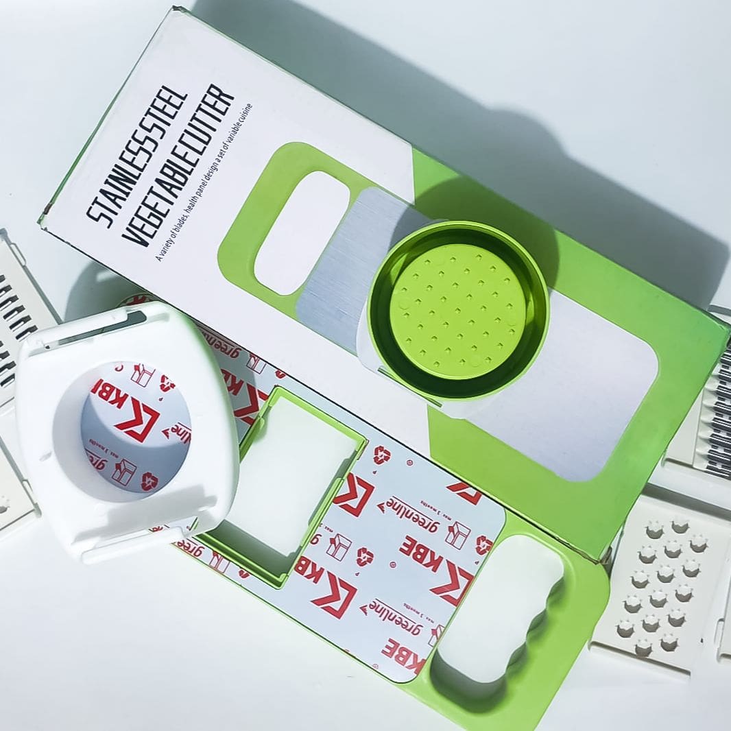 5-in-1 Vegetable Slicer Cutter | Easy & Fast Vegetable Cutting Tool