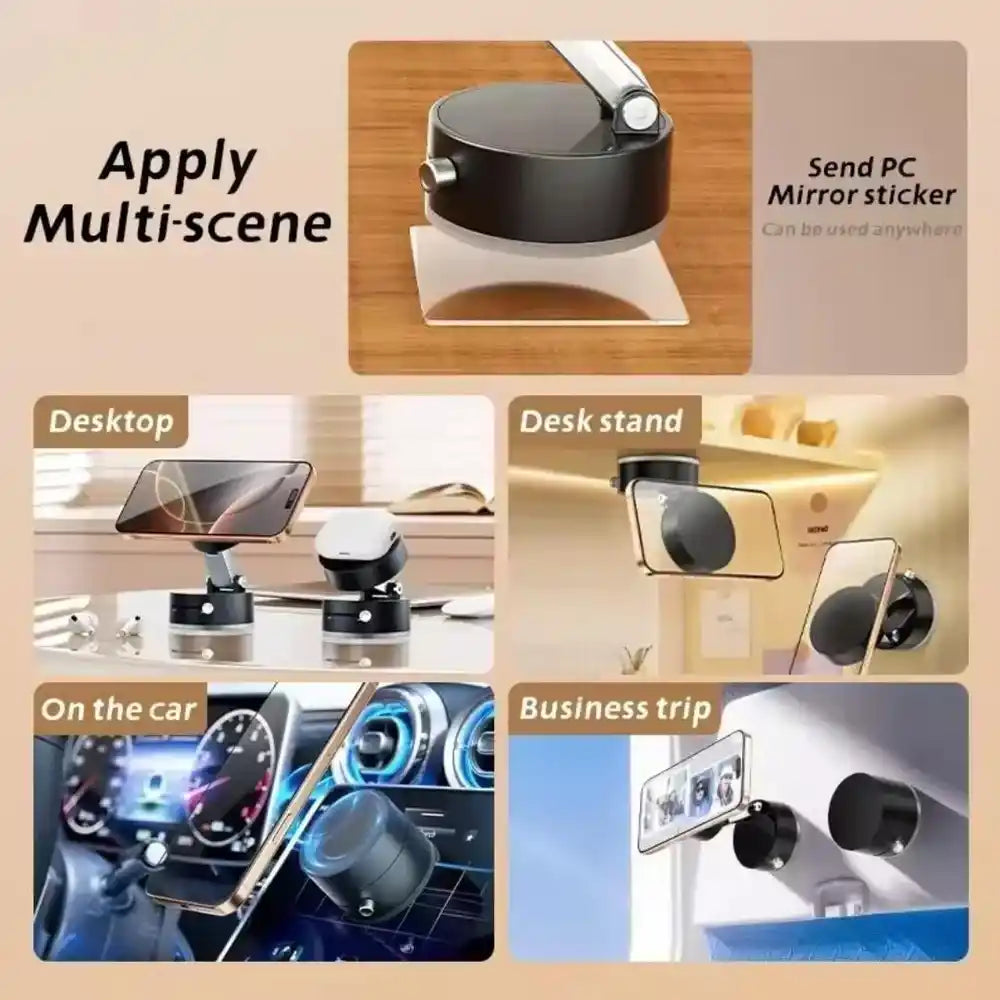 360° Magnetic Suction Mobile Phone Holder | Car & Desk Mount
