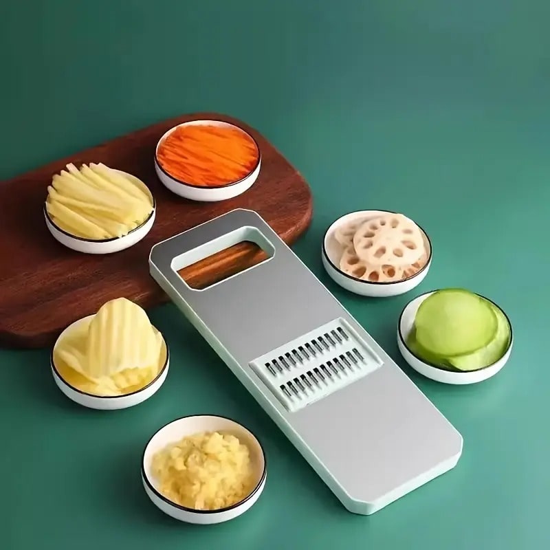 5-in-1 Vegetable Slicer Cutter | Easy & Fast Vegetable Cutting Tool