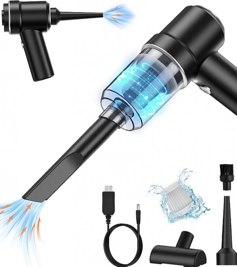 3-in-1 Rechargeable Vacuum Cleaner and Blower | Cleans Every Corner of Home & Car