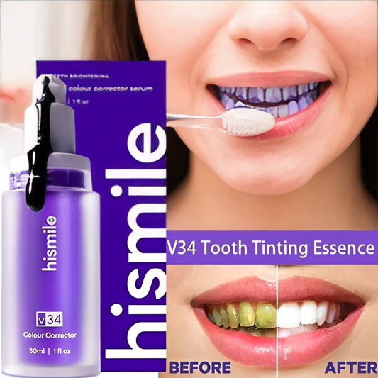HiSmile V34 Teeth serum | Colour Corrector, Teeth Whitening, Stain Remove