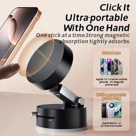 360° Magnetic Suction Mobile Phone Holder | Car & Desk Mount