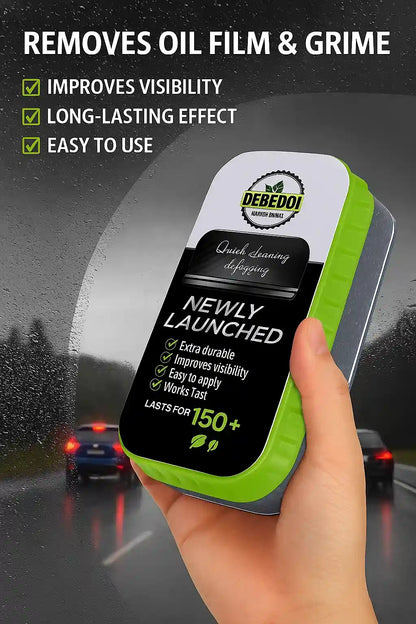 Car Glass Oil Film Remover | Anti-Fog & Polish