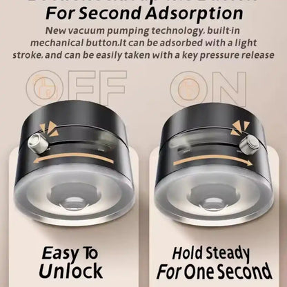 360° Magnetic Suction Mobile Phone Holder | Car & Desk Mount