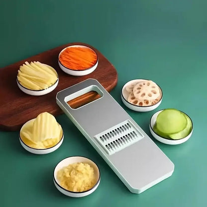 5-in-1 Vegetable Slicer Cutter | Easy & Fast Vegetable Cutting Tool