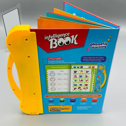Intelligence Book for Kids | Interactive Sound Book for ABC, 123 & Early Learning