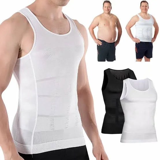 Slimming Shirt For Men | Tummy Control & Slim Body Look