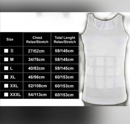 Slimming Shirt For Men | Tummy Control & Slim Body Look