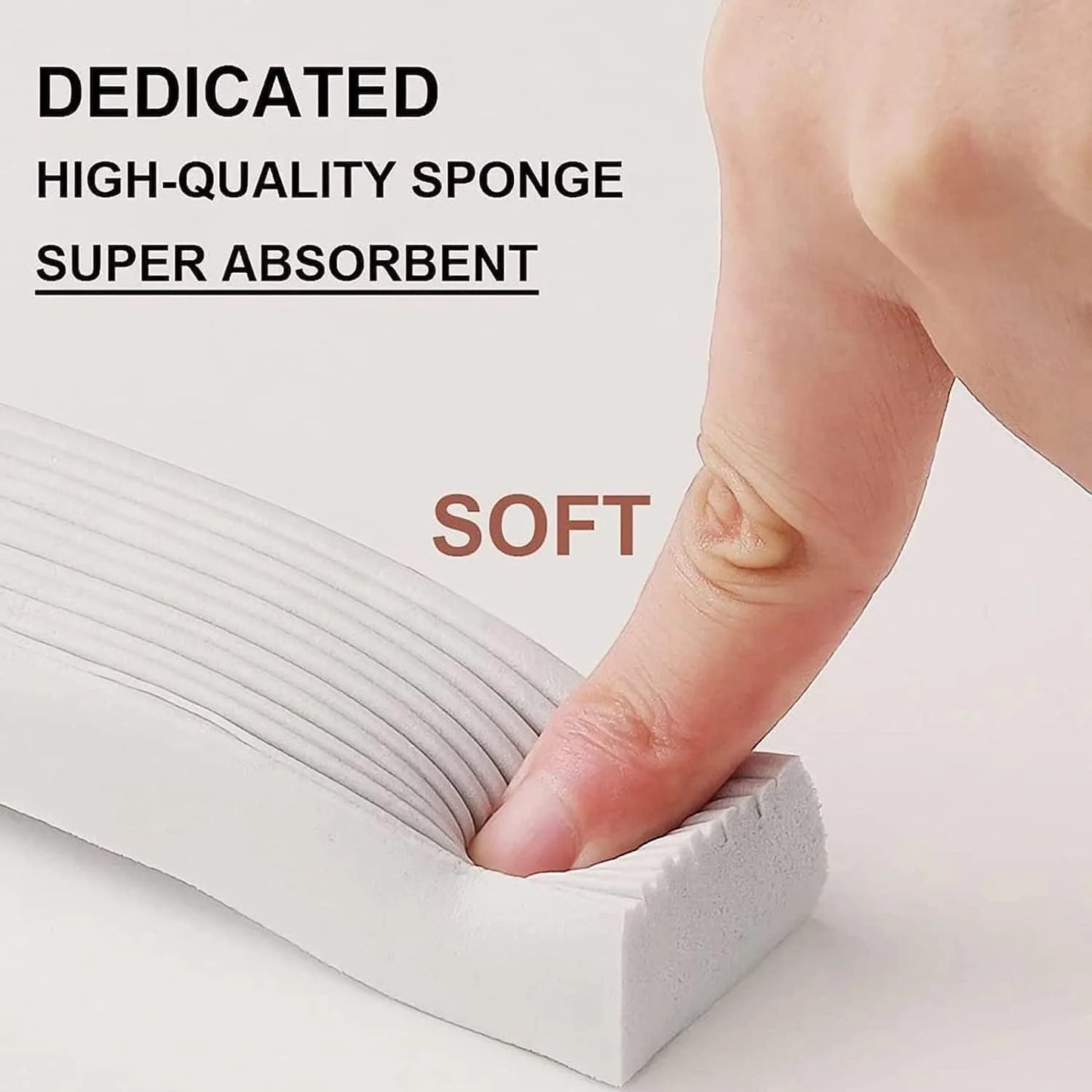 Folding Portable Mini Mop | Handheld Absorbent Sponge Cleaner for Kitchen, Home & Car