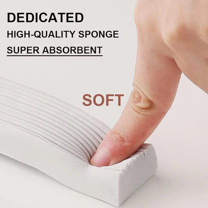 Folding Portable Mini Mop | Handheld Absorbent Sponge Cleaner for Kitchen, Home & Car