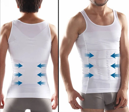 Slimming Shirt For Men | Tummy Control & Slim Body Look