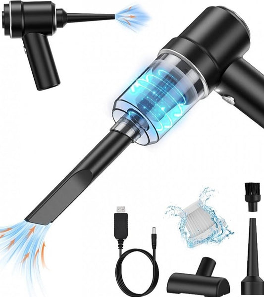 3-in-1 Rechargeable Vacuum Cleaner and Blower | Cleans Every Corner of Home & Car
